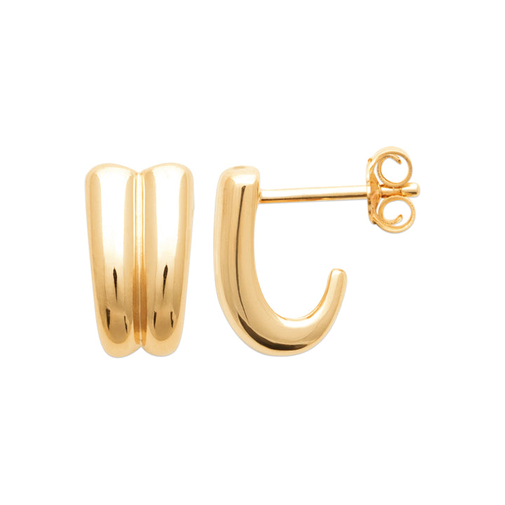 Boucles d'oreilles Plaqué Or Bliss