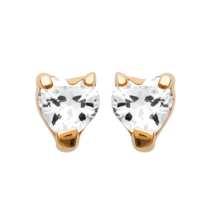 Boucles d'oreilles Plaqué Or & Oz Eterno