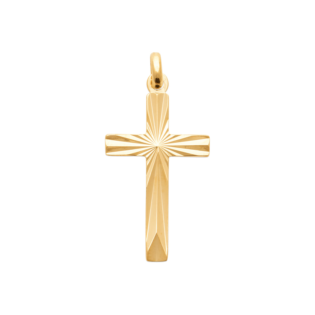 Pendentif Plaqué Or croix Raphaël