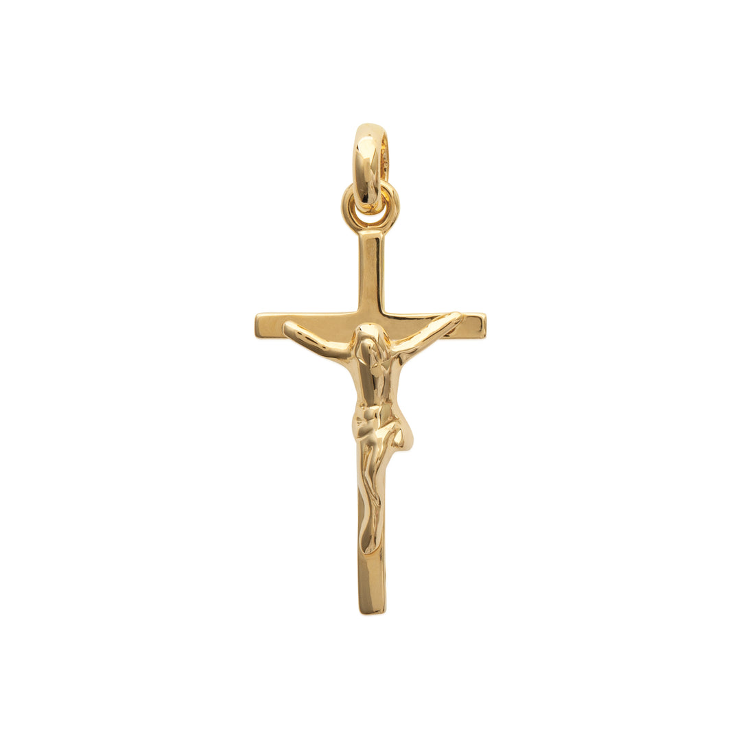 Pendentif Plaqué Or croix Samuel