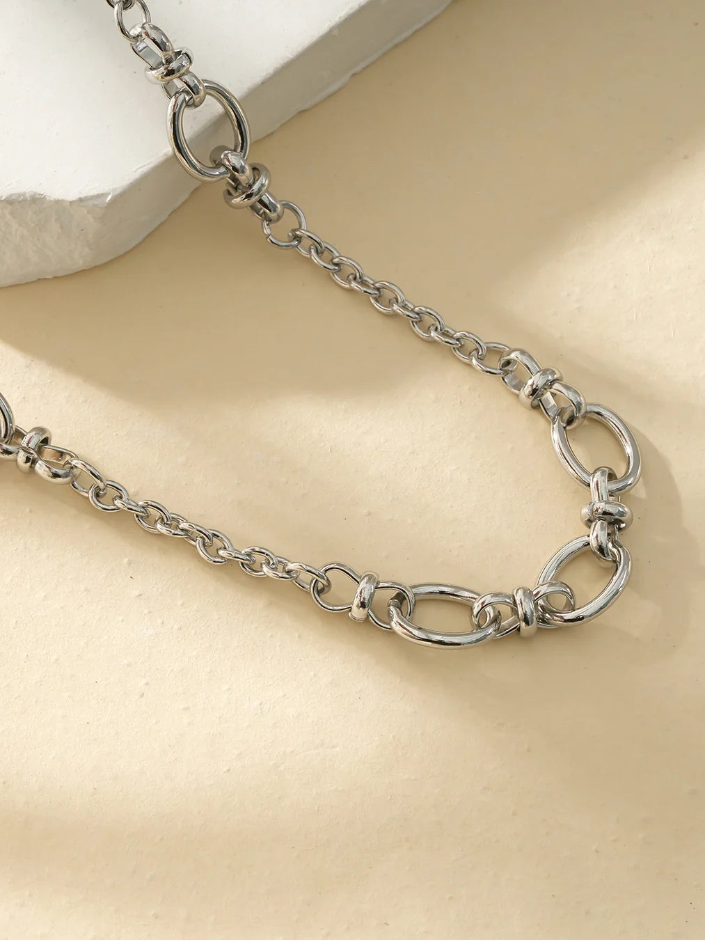 Collier Acier inoxydable femme Glint