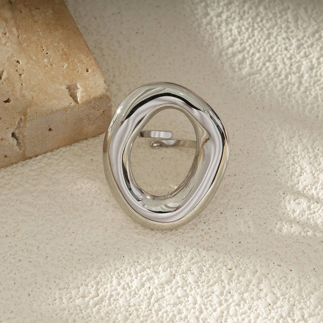 Bague Acier inoxydable femme Heat