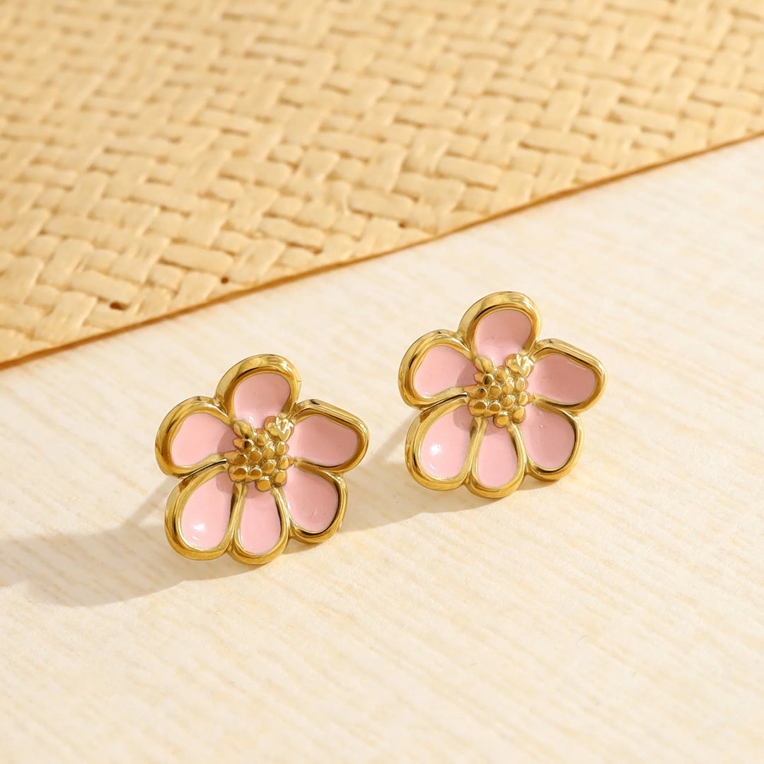 Boucles d'oreilles Acier inoxydable Alizée