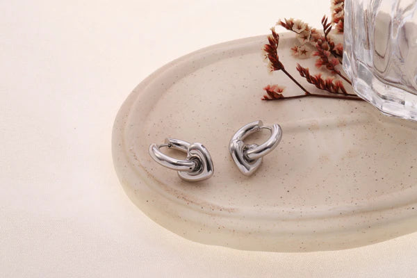 Boucles d'oreilles Acier Inoxydable Miréa