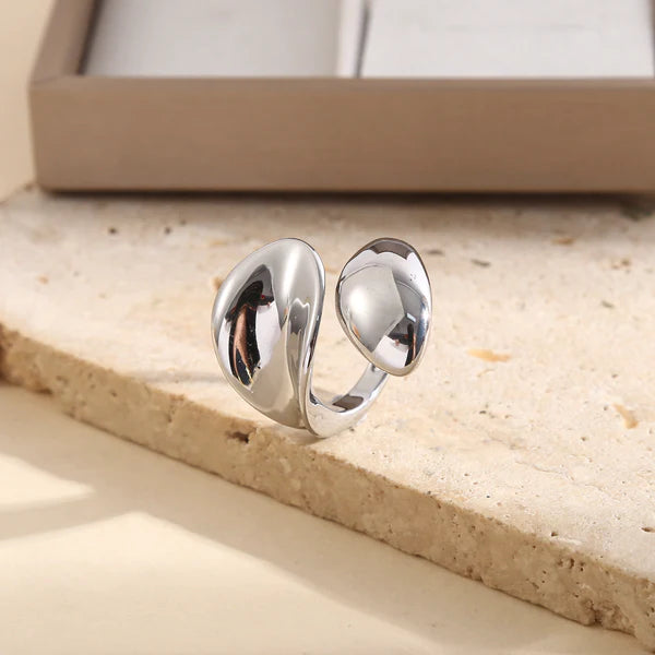 Bague Acier Inoxydable femme Savina