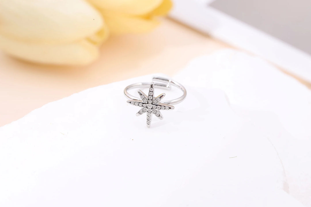 Bague acier inoxydable femme Cyrenia