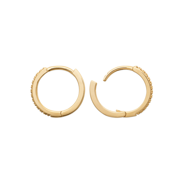Boucles d'Oreilles Plaqué Or & Oz Lolita