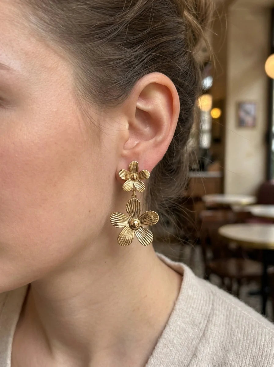 Boucles d'oreilles Acier Inoxydable Aurora