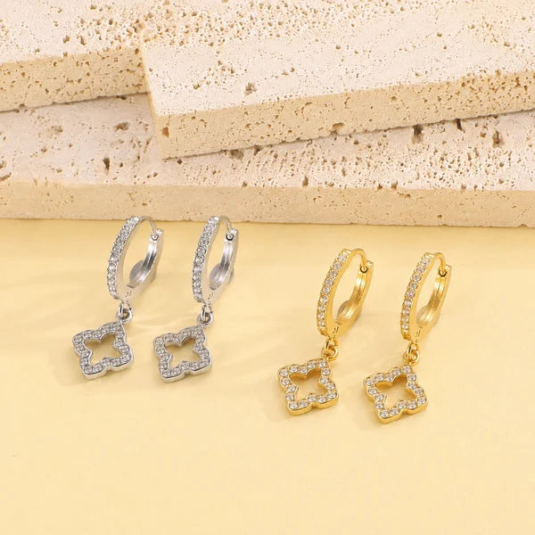 Boucles d'oreilles Acier inoxydable femme Félicité
