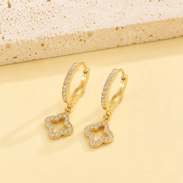 Boucles d'oreilles Acier inoxydable femme Félicité