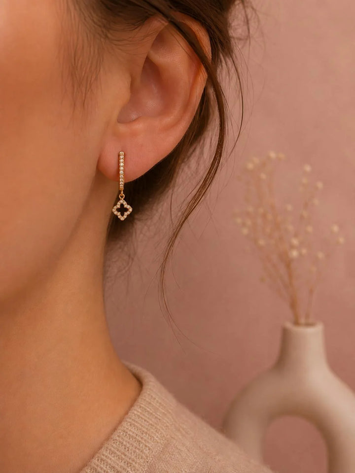 Boucles d'oreilles Acier inoxydable femme Félicité