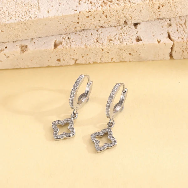 Boucles d'oreilles Acier inoxydable femme Félicité