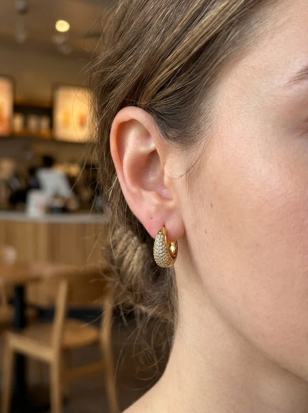 Boucles d'oreilles Acier inoxydable Ena