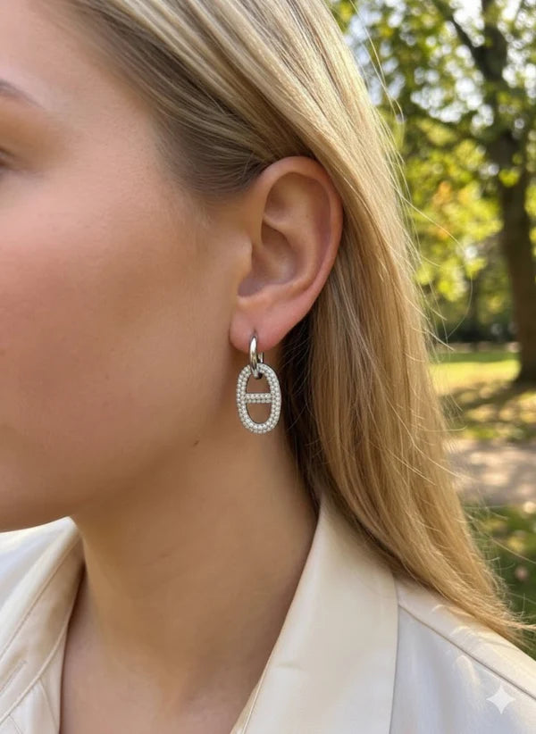 Boucles d'oreilles Acier Inoxydable Seren