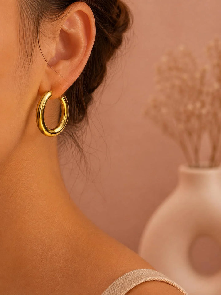 Boucles d'oreilles Acier inoxydable femme Florence