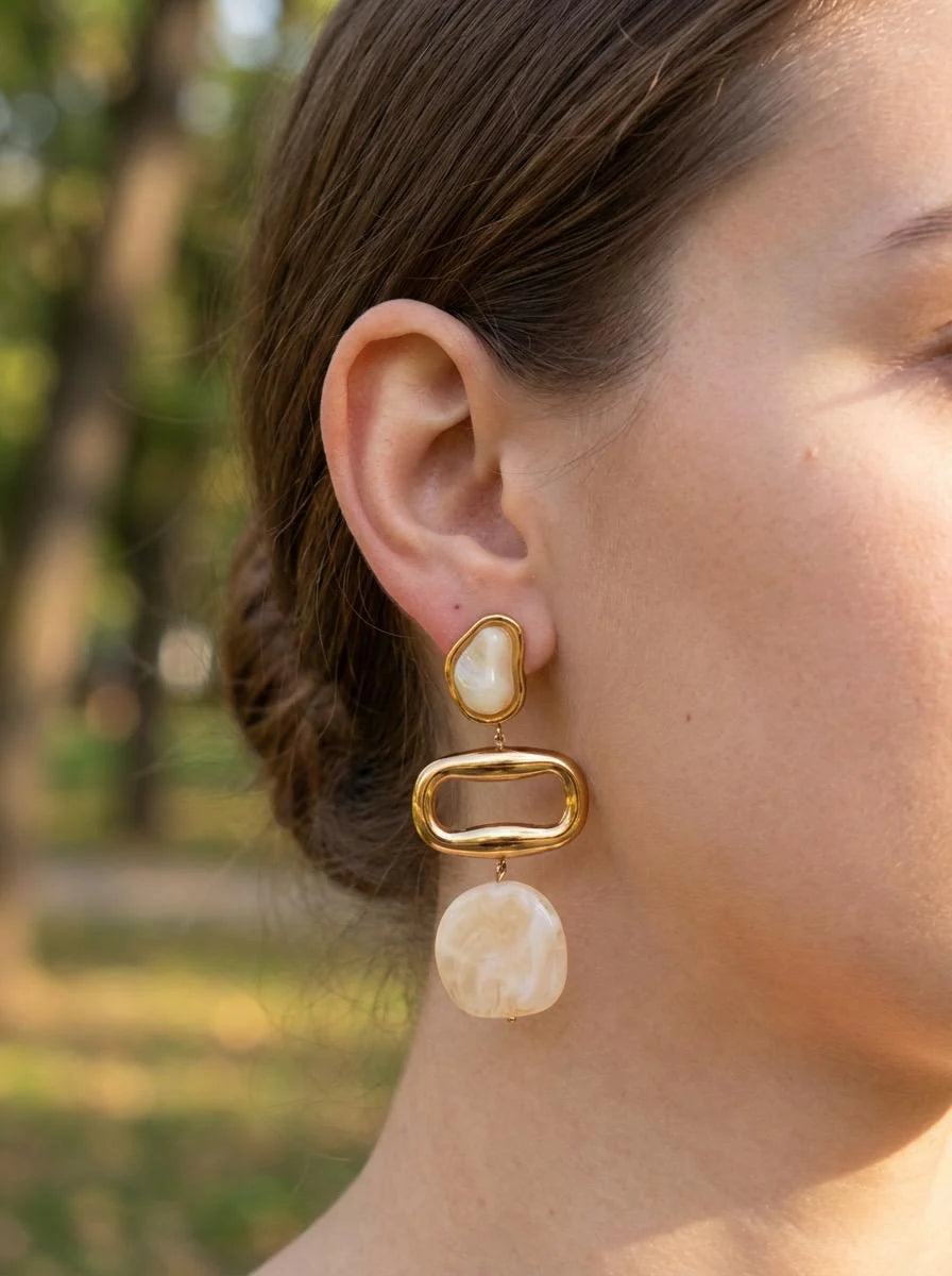Boucles d'oreilles Acier Inoxydable Dawn