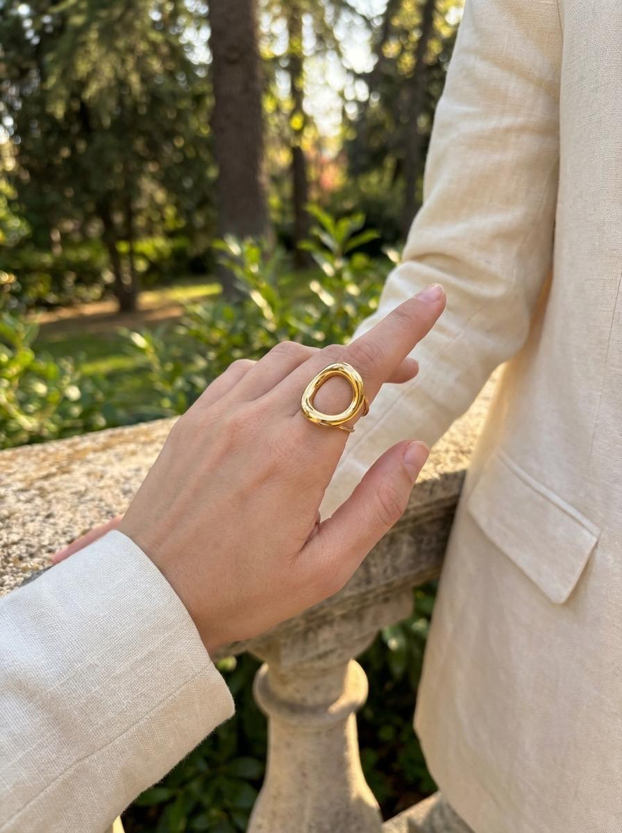 Bague Acier Inoxydable femme Elsie