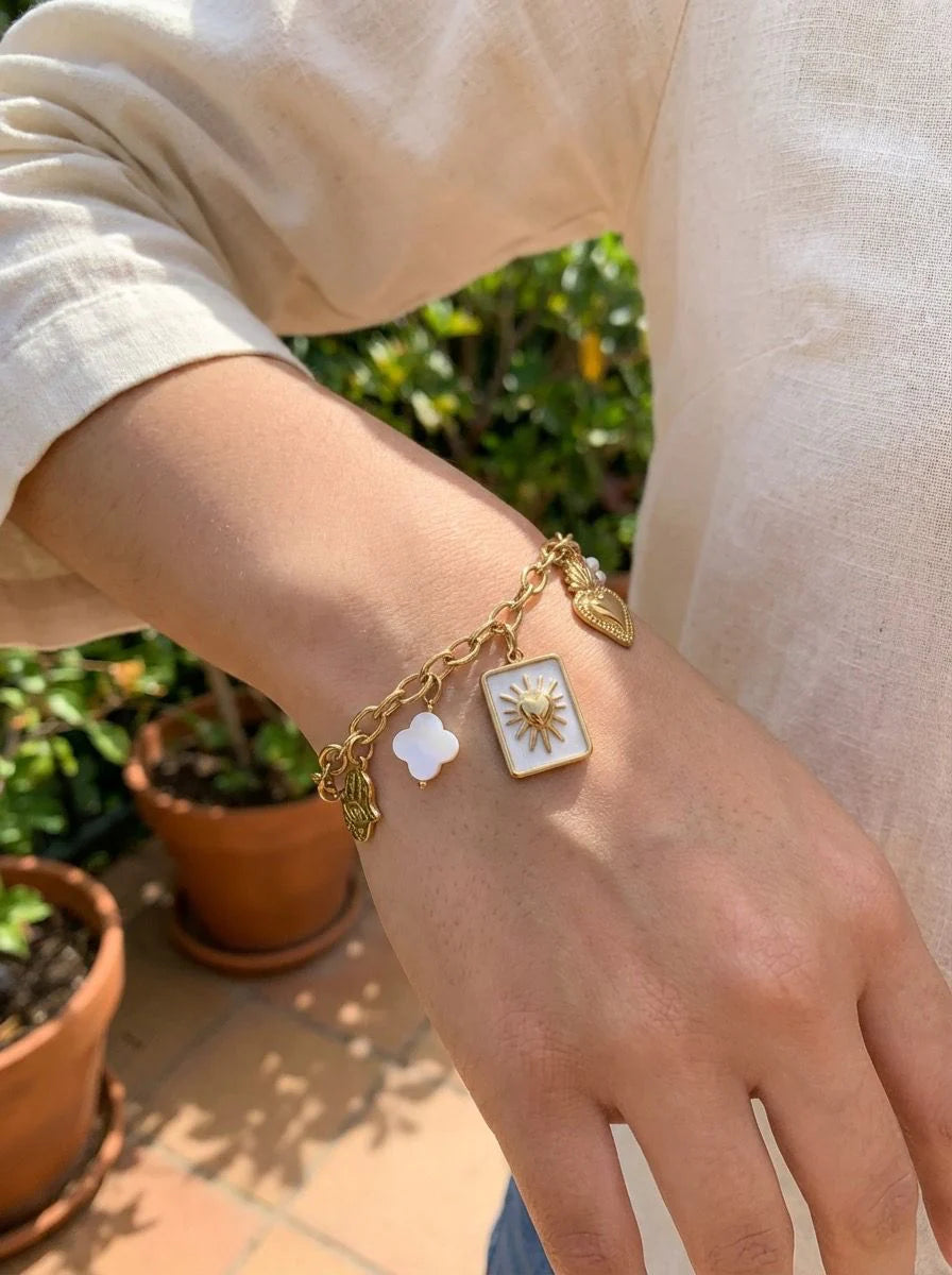 Bracelet Acier inoxydable femme Poppy