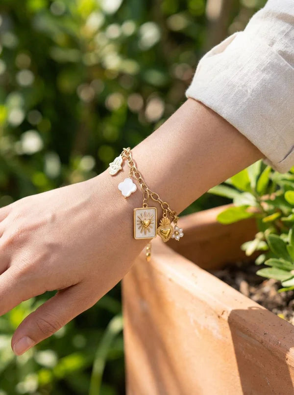 Bracelet Acier inoxydable femme Poppy