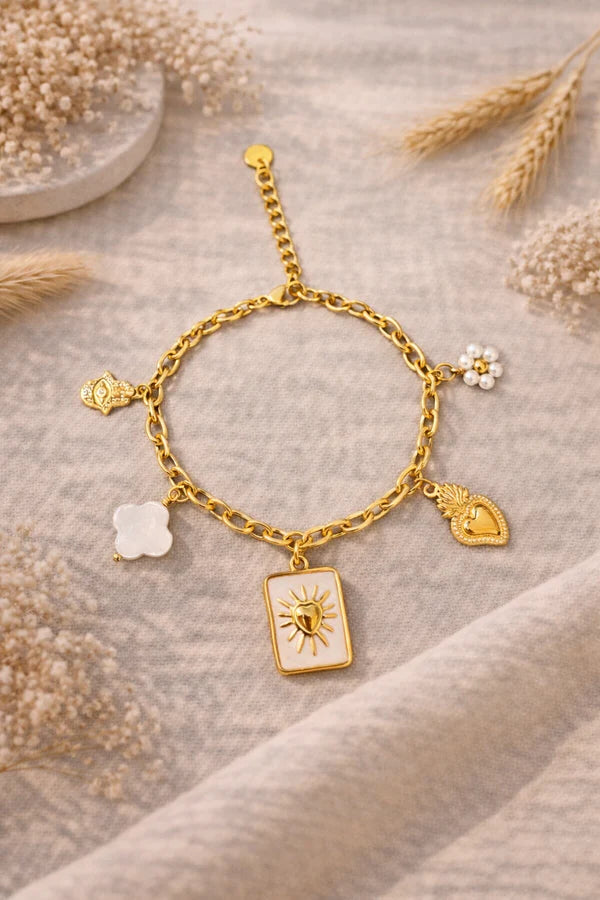 Bracelet Acier inoxydable femme Poppy