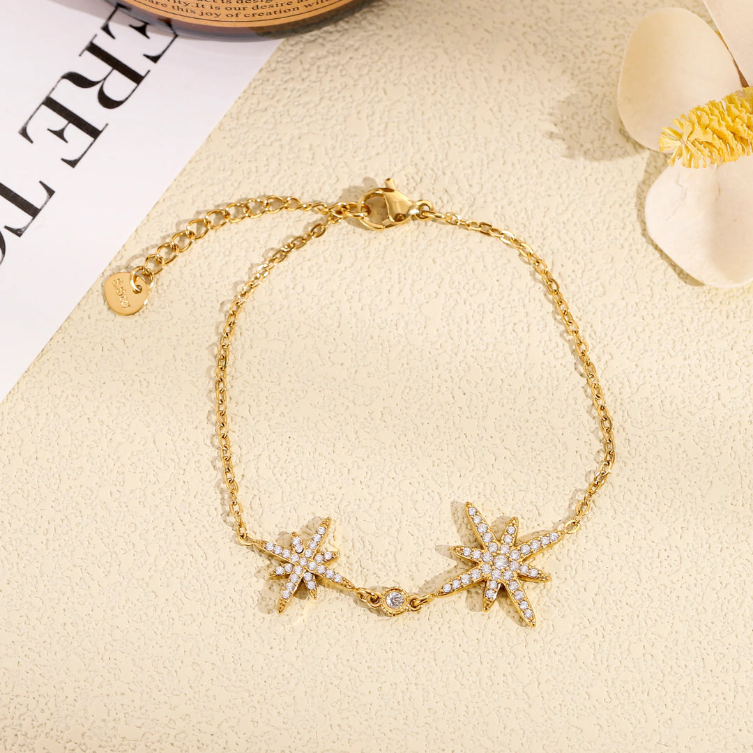Bracelet Acier inoxydable doré femme Diva