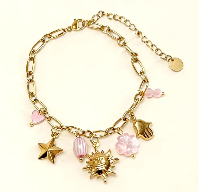 Bracelet Acier inoxydable doré femme Blushy