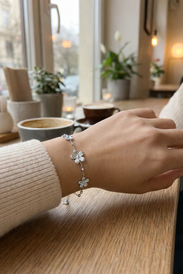 Bracelet Acier Inoxydable femme Azaléa