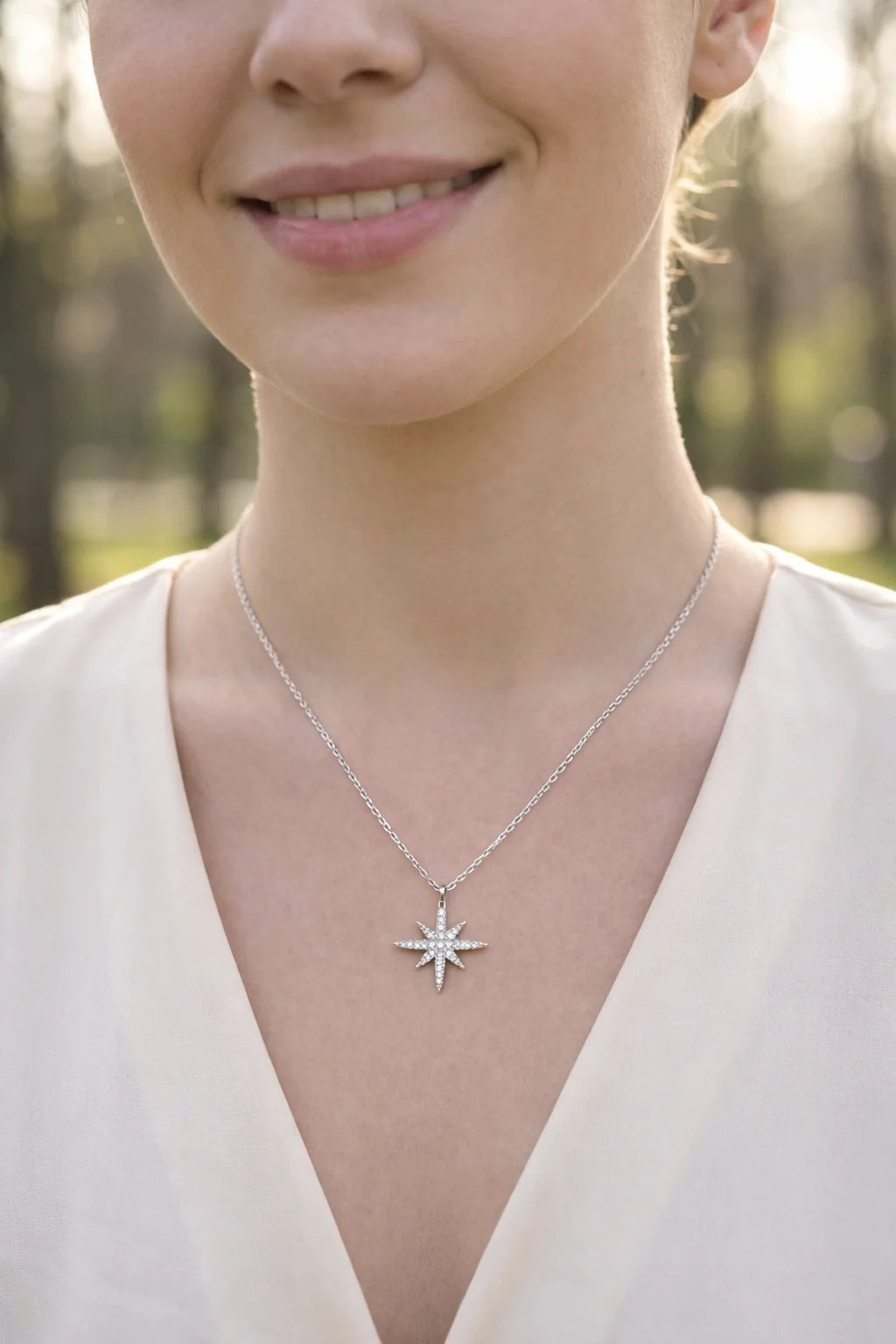 Collier Acier inoxydable femme Kiss