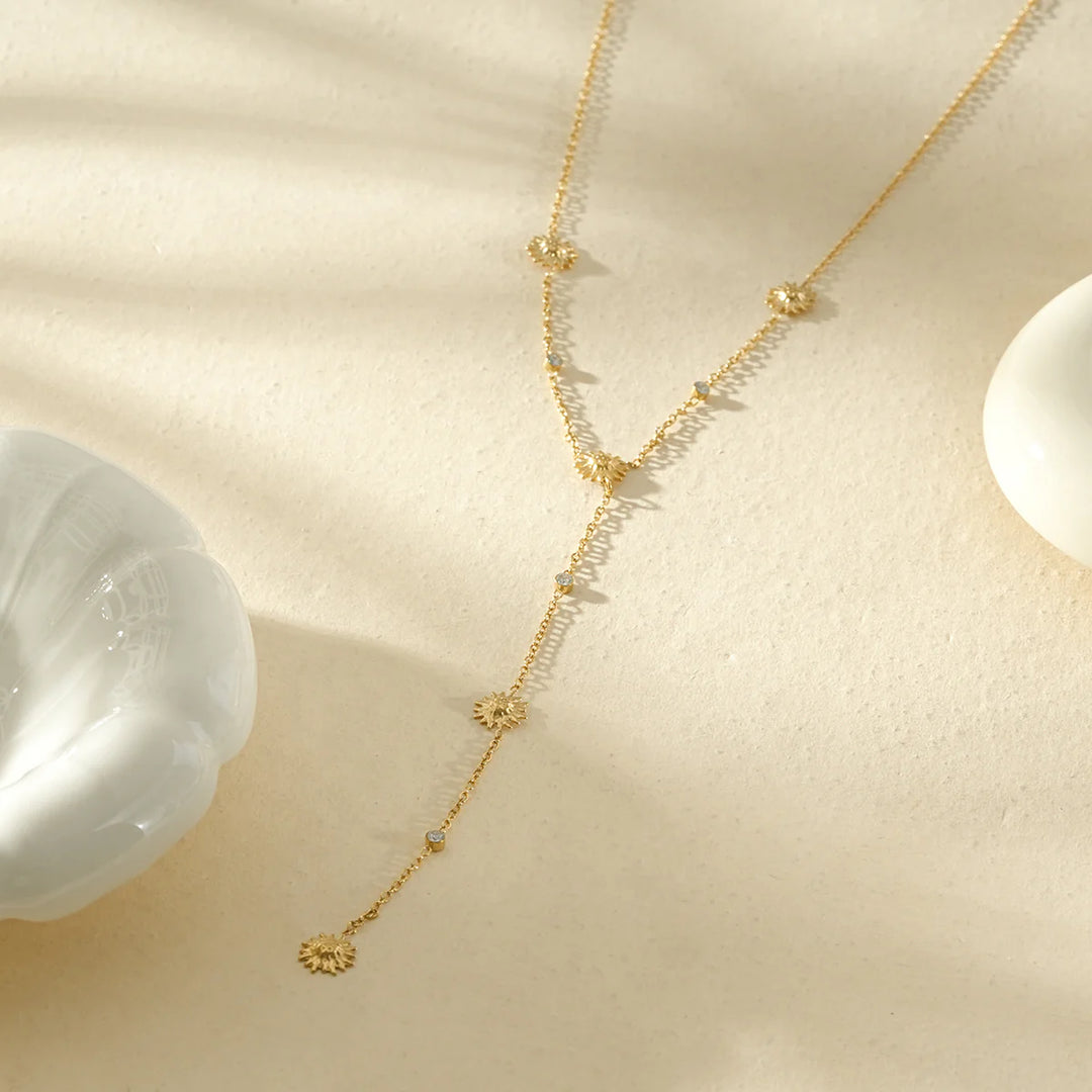 Collier Acier inoxydable doré femme Karma