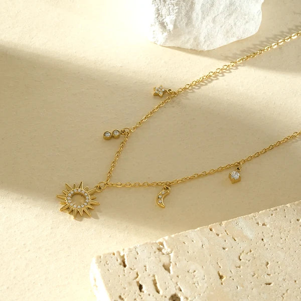 Collier Acier inoxydable femme Hélia