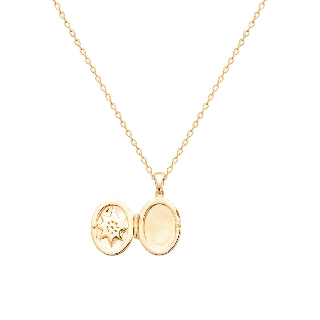 Pendentif Plaqué Or & Oz Astra