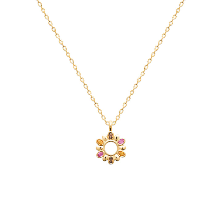 Collier Plaqué Or & Oz Pinkbell
