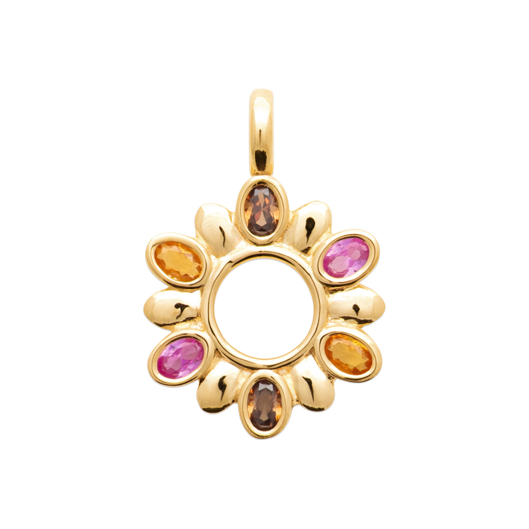 Collier Plaqué Or Pinkbell