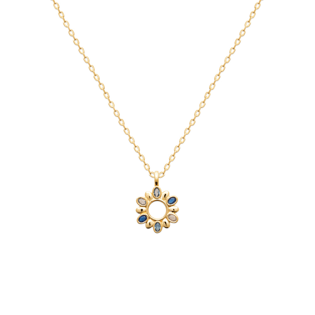 Collier Plaqué Or Bluebell