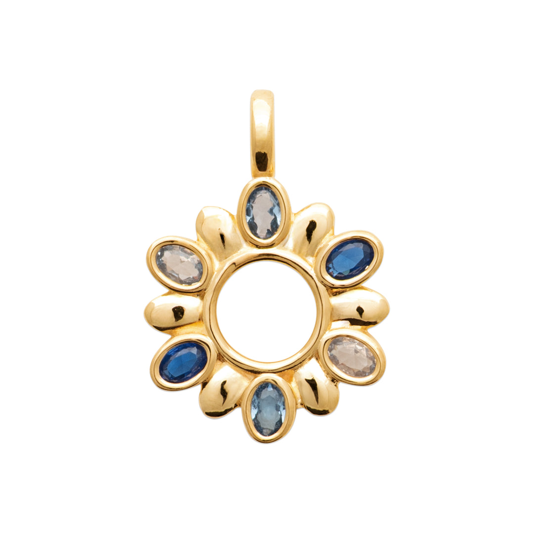 Collier Plaqué Or Bluebell