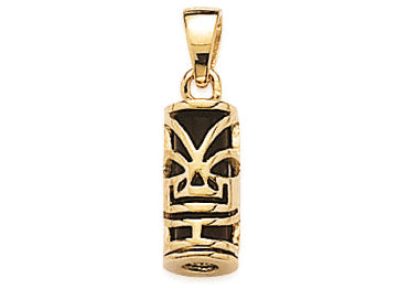 Pendentif Plaqué Or Tiki PM