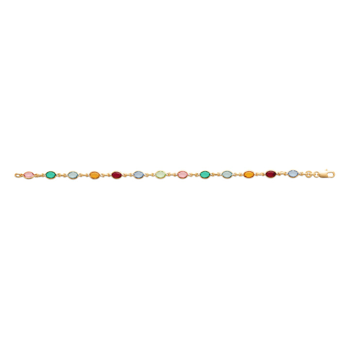 Bracelet Plaqué or Crystal