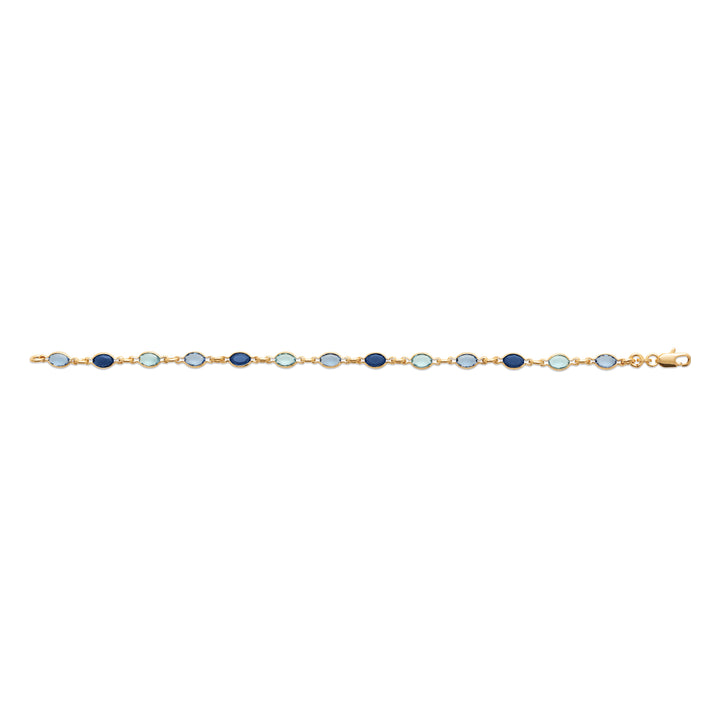Bracelet Plaqué or Crystal
