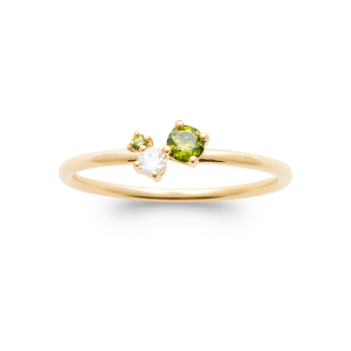 Bague Plaqué Or & Oz Azilisse