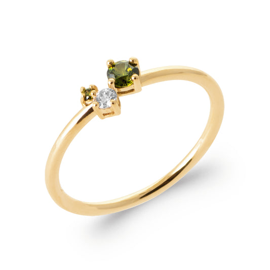 Bague Plaqué or & Oz Azilisse