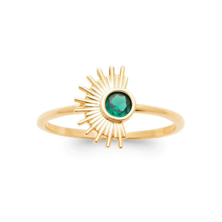 Bague Plaqué Or & Oz Romane