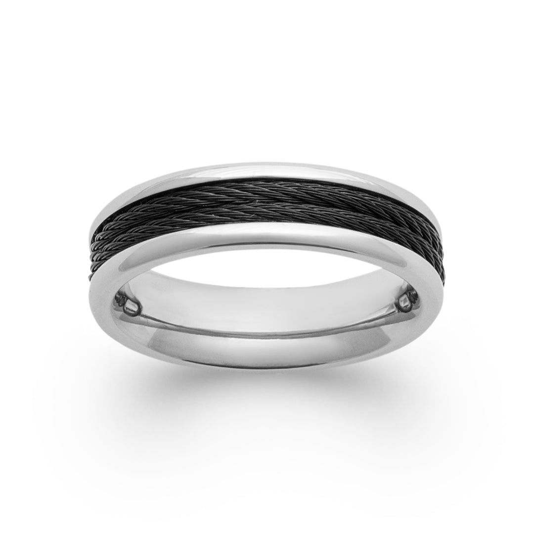 Bague Acier inoxydable Homme Satin