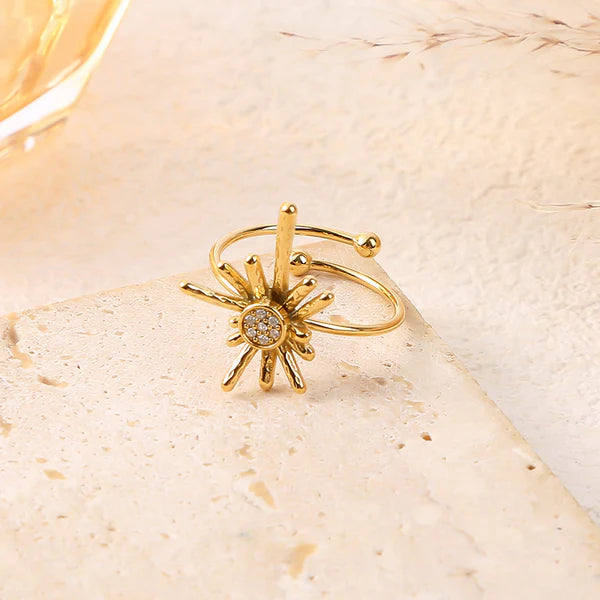 Bague Acier Inoxydable femme Cyrenia