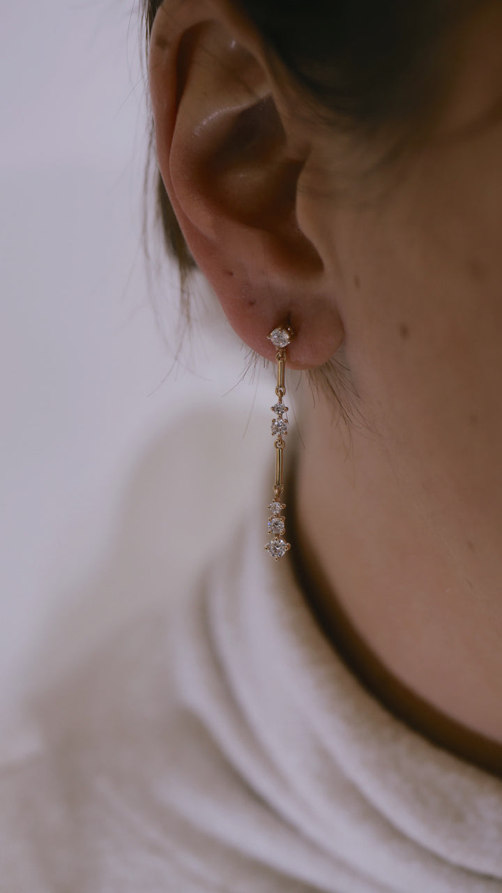 Boucles d'oreilles Plaqué Or & Oz Toscane