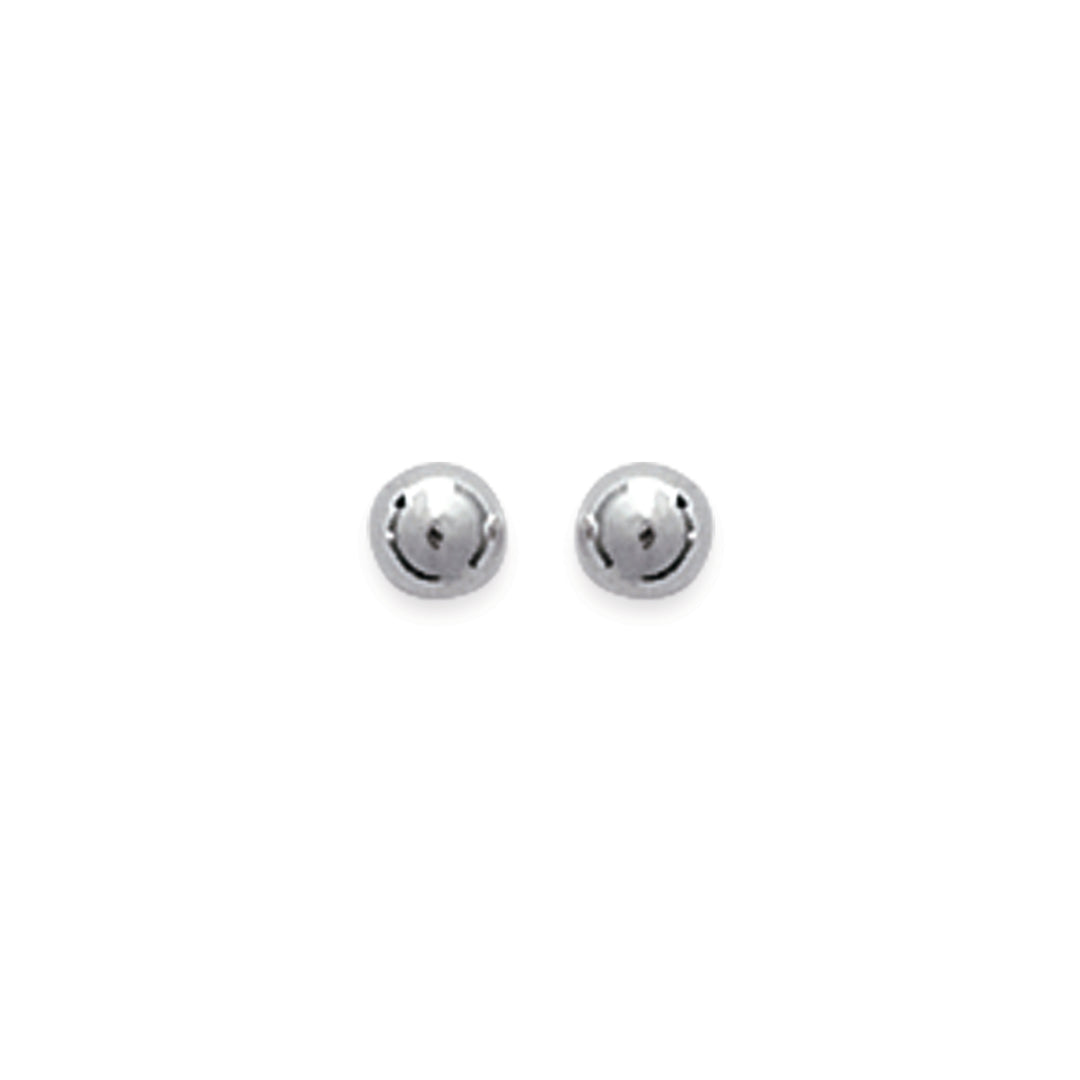 Boucles d'oreilles Argent 925 forme puces boule Boston