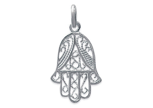 Pendentif Argent 925 Khamsa