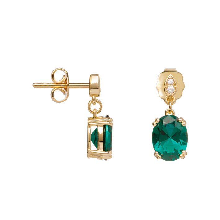 Boucles d'oreilles Plaqué or & Oz Finley