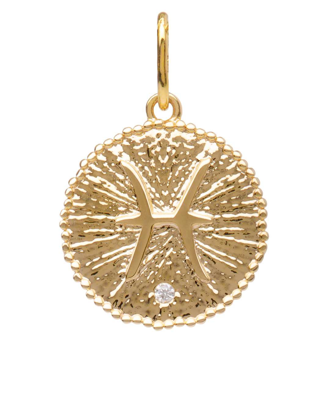 Pendentif Plaqué Or & Oz Astro