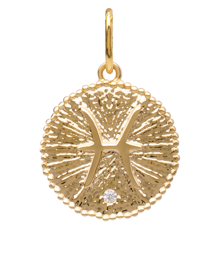 Pendentif Plaqué Or & Oz Astro