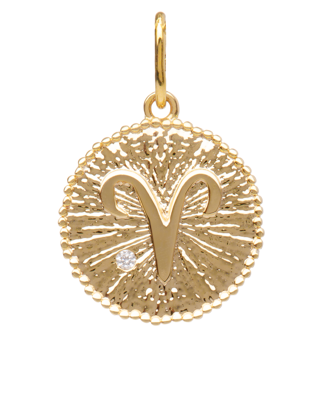 Pendentif Plaqué Or & Oz Astro